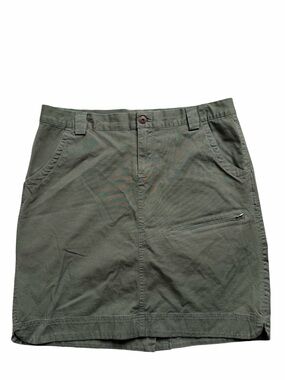 Duluth Trading Women’s Rootstock Gardening Skort Size 12 Olive Outdoor Utility